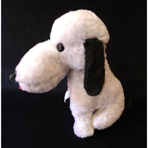 Vintage Rare Peanuts Snoopy Stuffed Animal PIXY Mizpah 1960s Plush 12" Tall